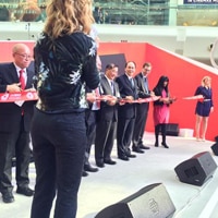 Ribbon cutting