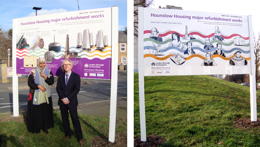 Hounslow Housing boards